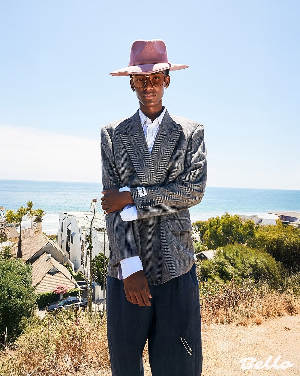 Trevor Dames (@trevor1x) wearing NATASHIA (@natashia.studio), Paper Machine (@papermachine_), GLCO (@garrettleight), The Marina (@the.marina.co), &amp; CLOUDZ (@cloudzla) for Bello Magazine (@bellomag) 🧳

Available for pulls at SR316 

Stylist: Seba