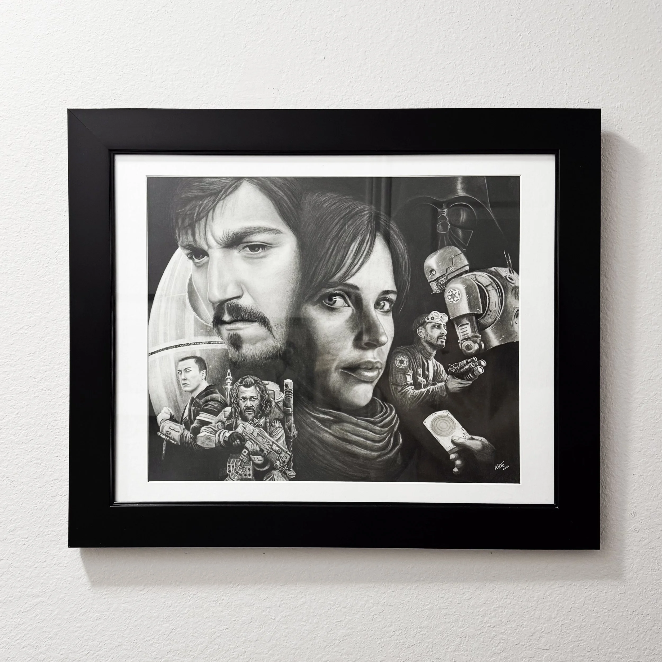 Rogue One - Framed Original Artwork