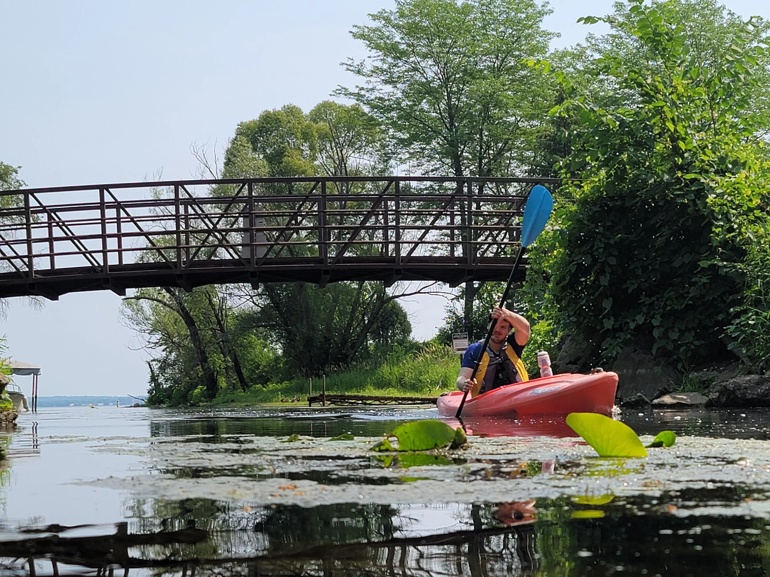 Kayaking in Madison, Wis.