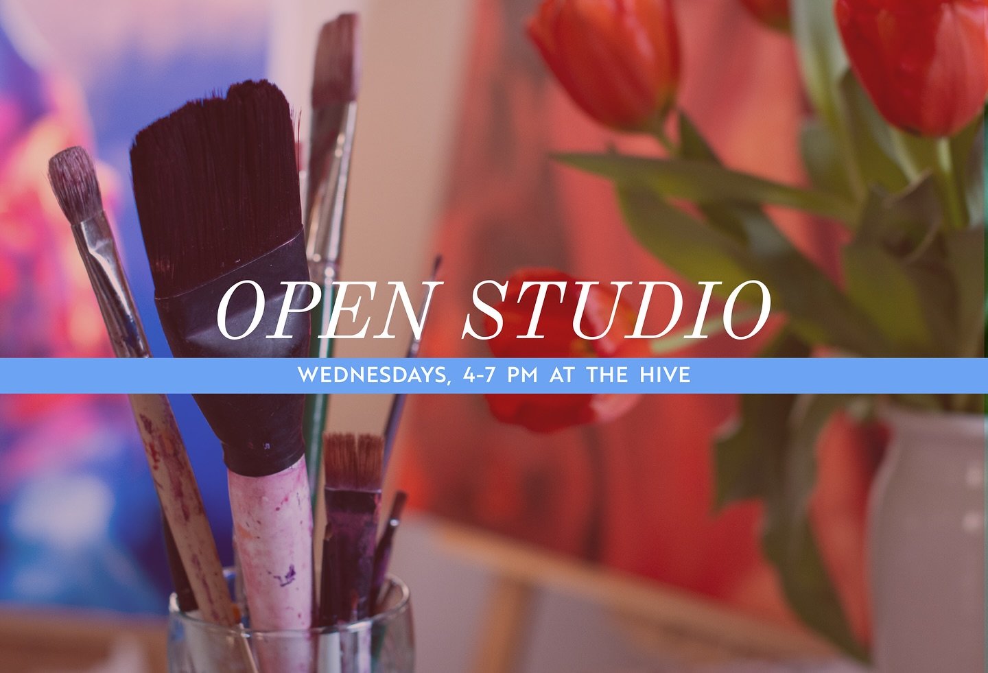 ANNOUNCEMENT: Open studio nights! 🎨

Local friends: Wednesdays from 4 to 7 PM are your chances to see me at work in the studio, get a first look at my in-progress paintings, and chat with me about all things art. I&rsquo;ll get REALLY chatty if you 