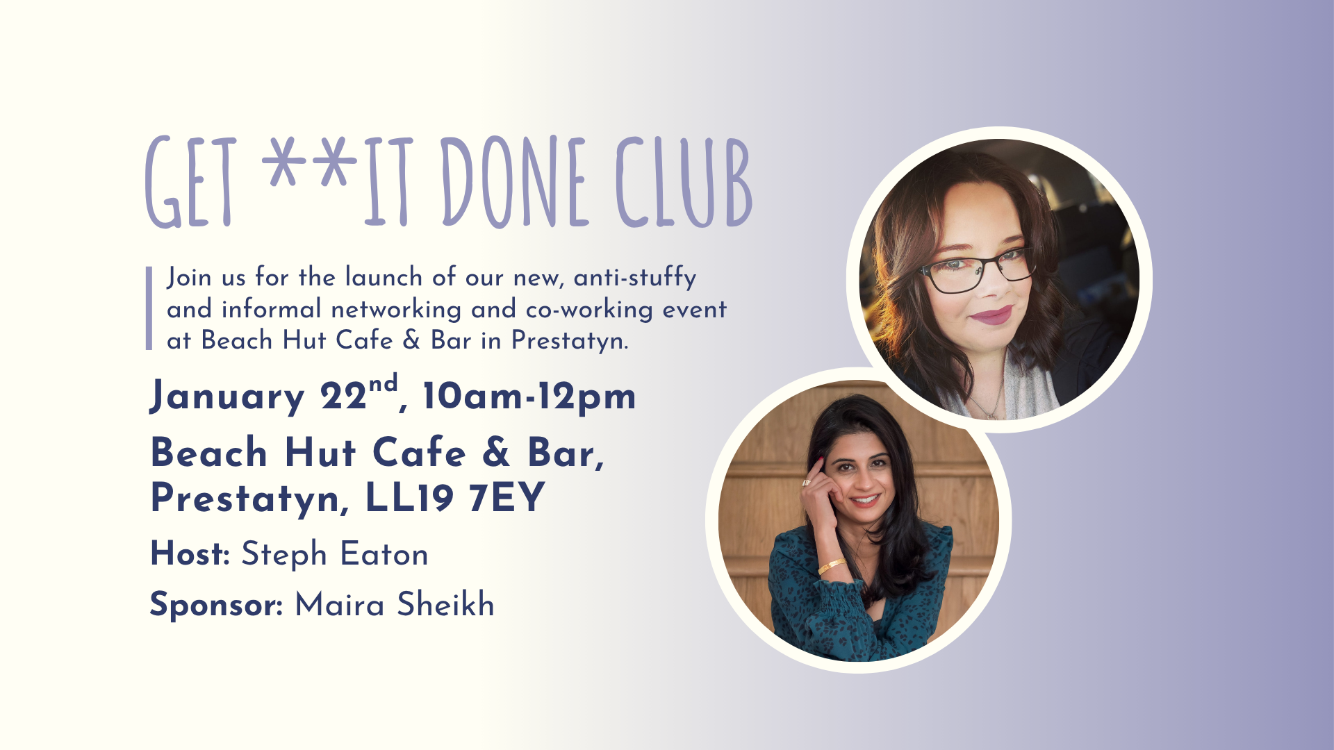 GET **IT DONE CLUB Prestatyn - January