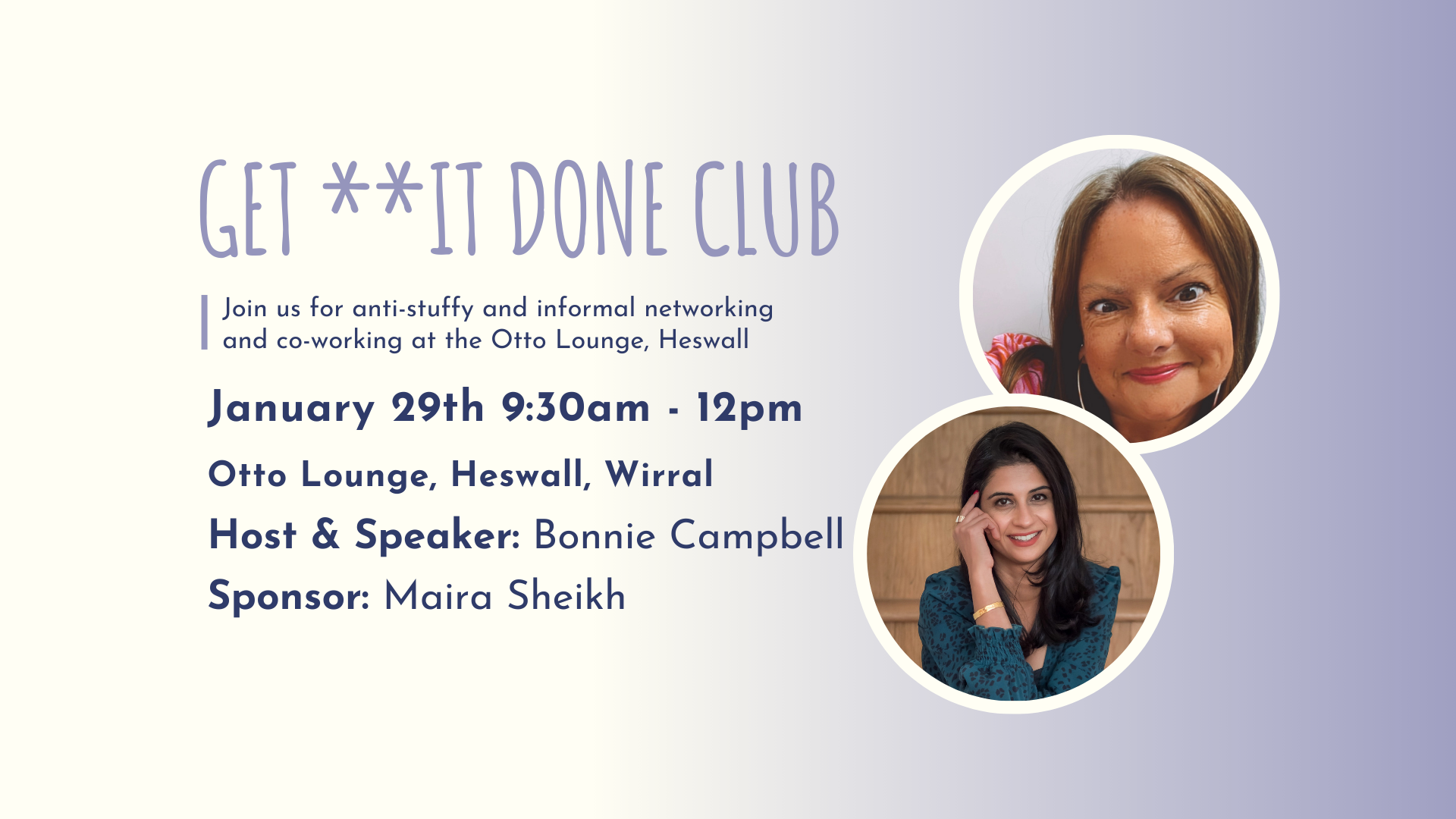 GET **IT DONE CLUB Heswall January