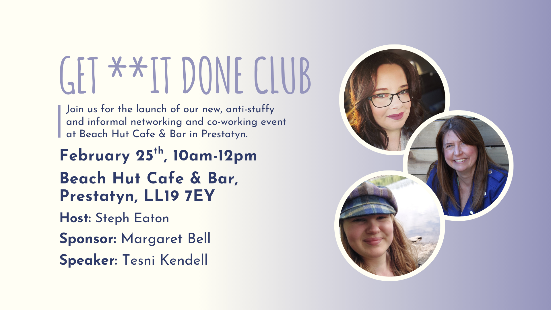 GET **IT DONE CLUB Prestatyn - February