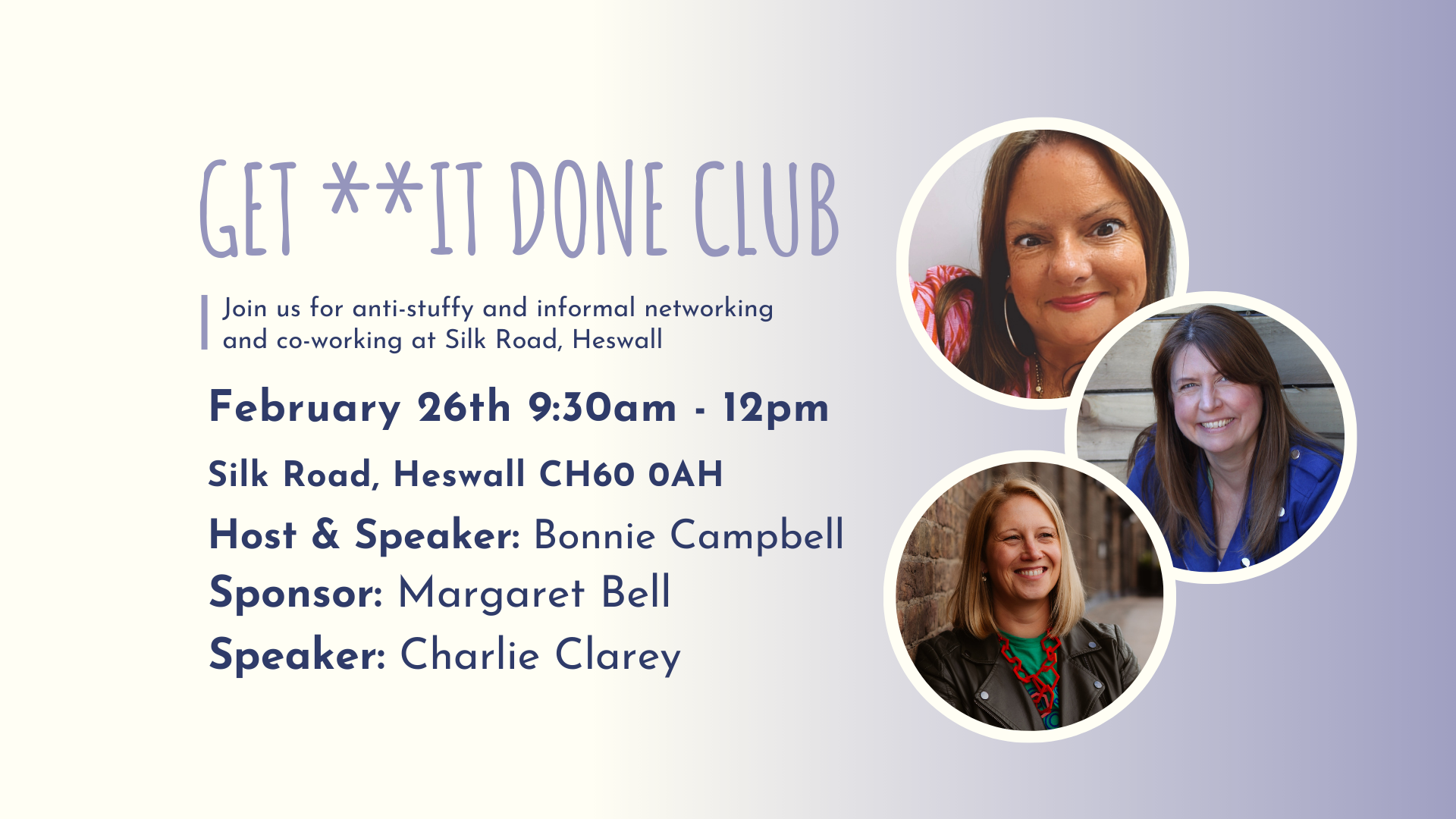 GET **IT DONE CLUB Heswall February