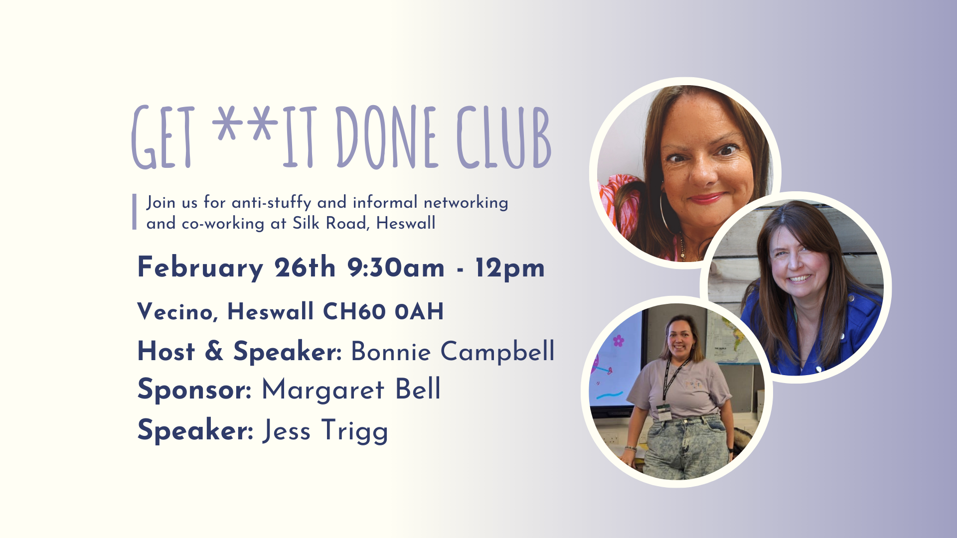 GET **IT DONE CLUB Heswall February