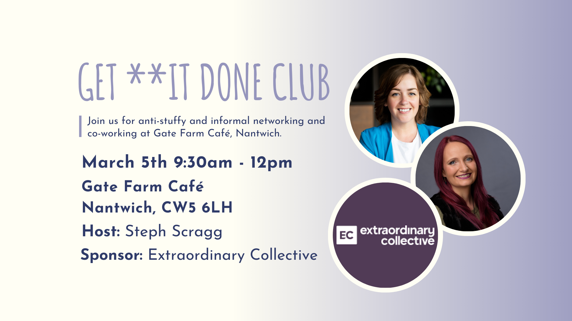 GET **IT DONE CLUB Nantwich March