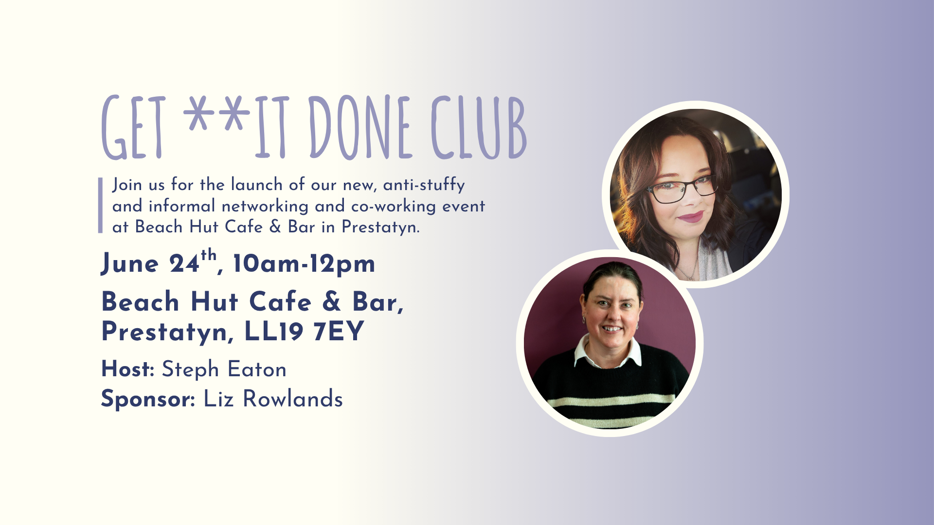 GET **IT DONE CLUB Prestatyn - June