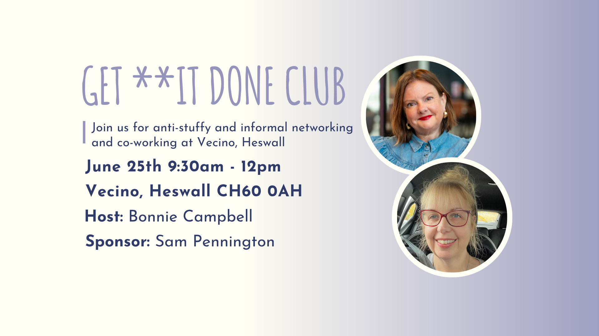 GET **IT DONE CLUB Heswall June