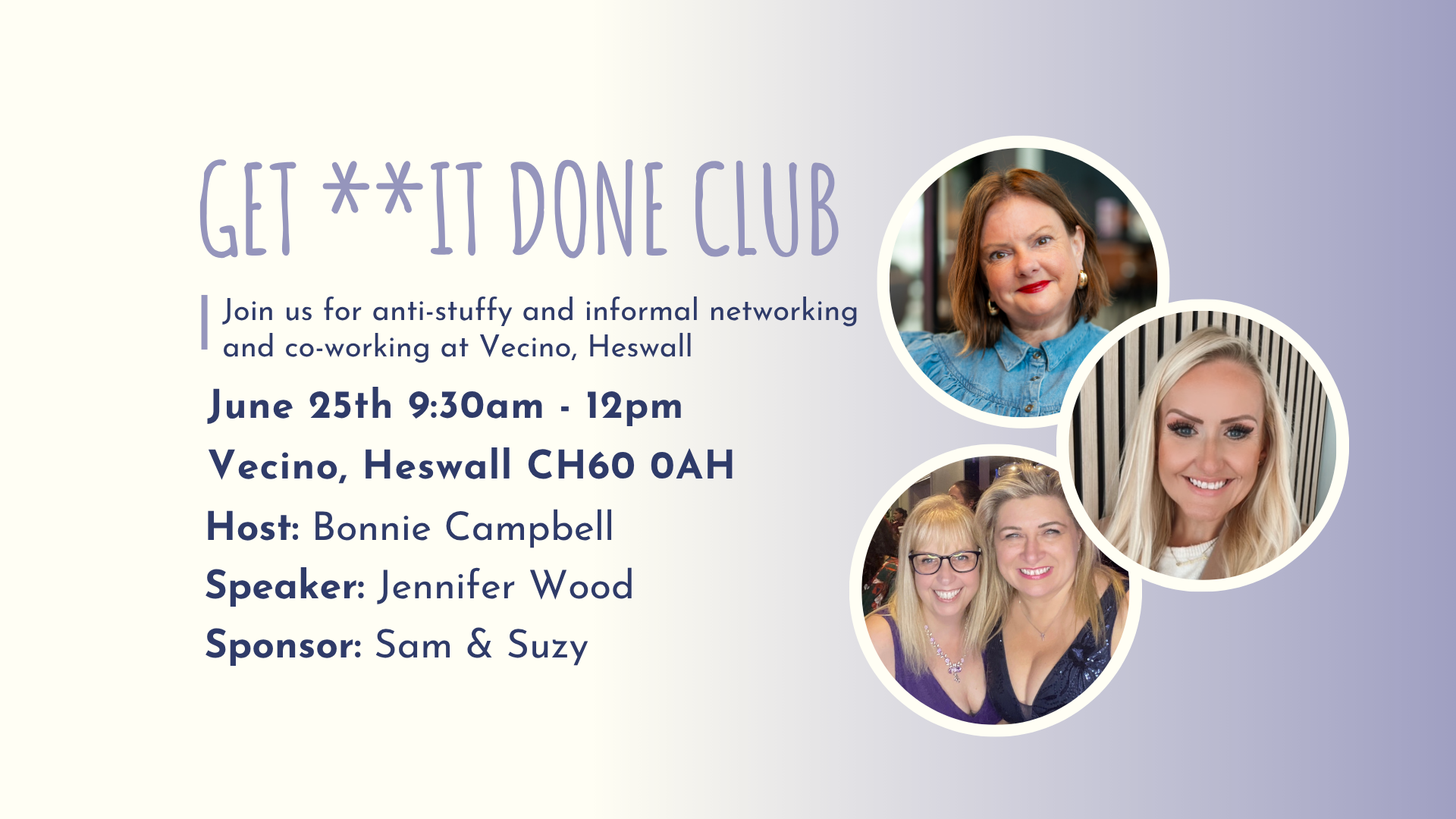 GET **IT DONE CLUB Heswall June