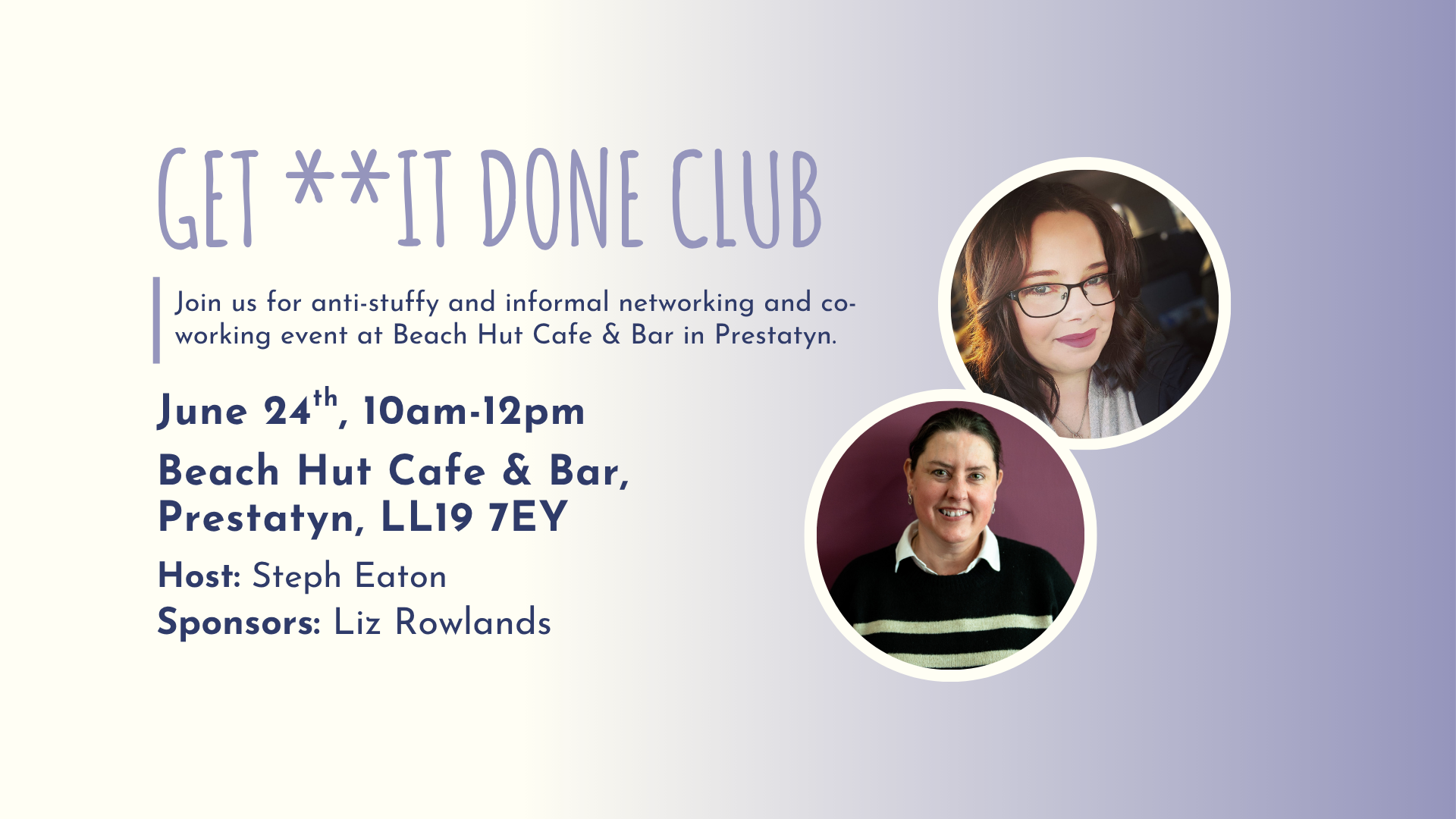 GET **IT DONE CLUB Prestatyn - June