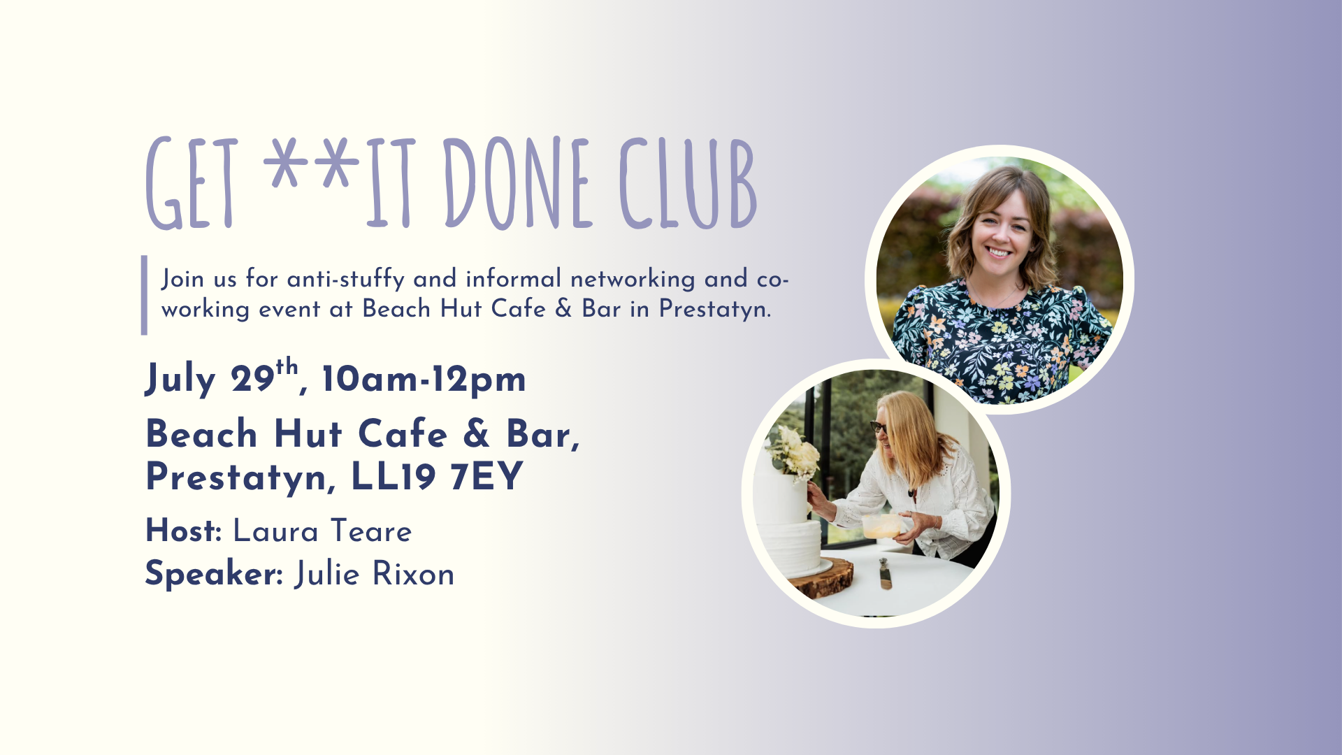 GET **IT DONE CLUB Prestatyn - July