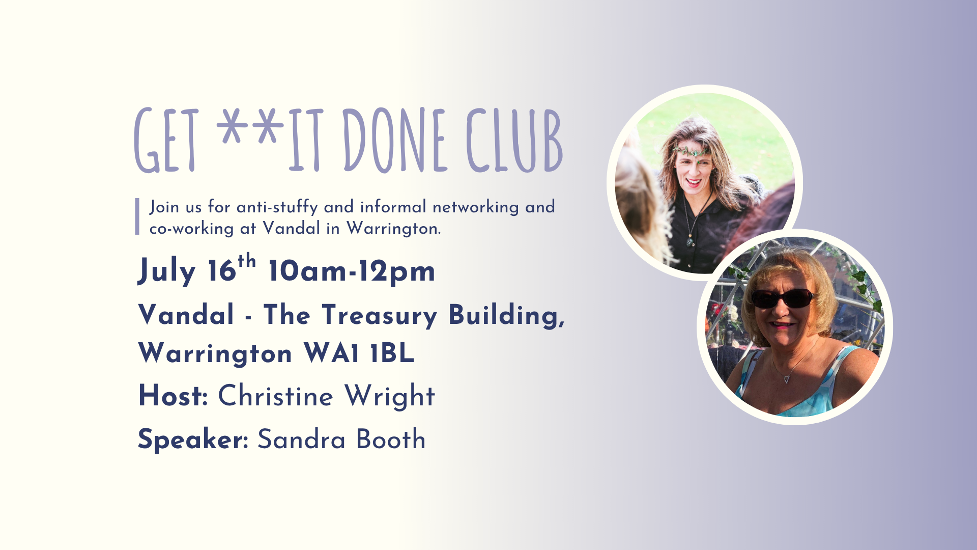 GET **IT DONE CLUB WARRINGTON - JUly