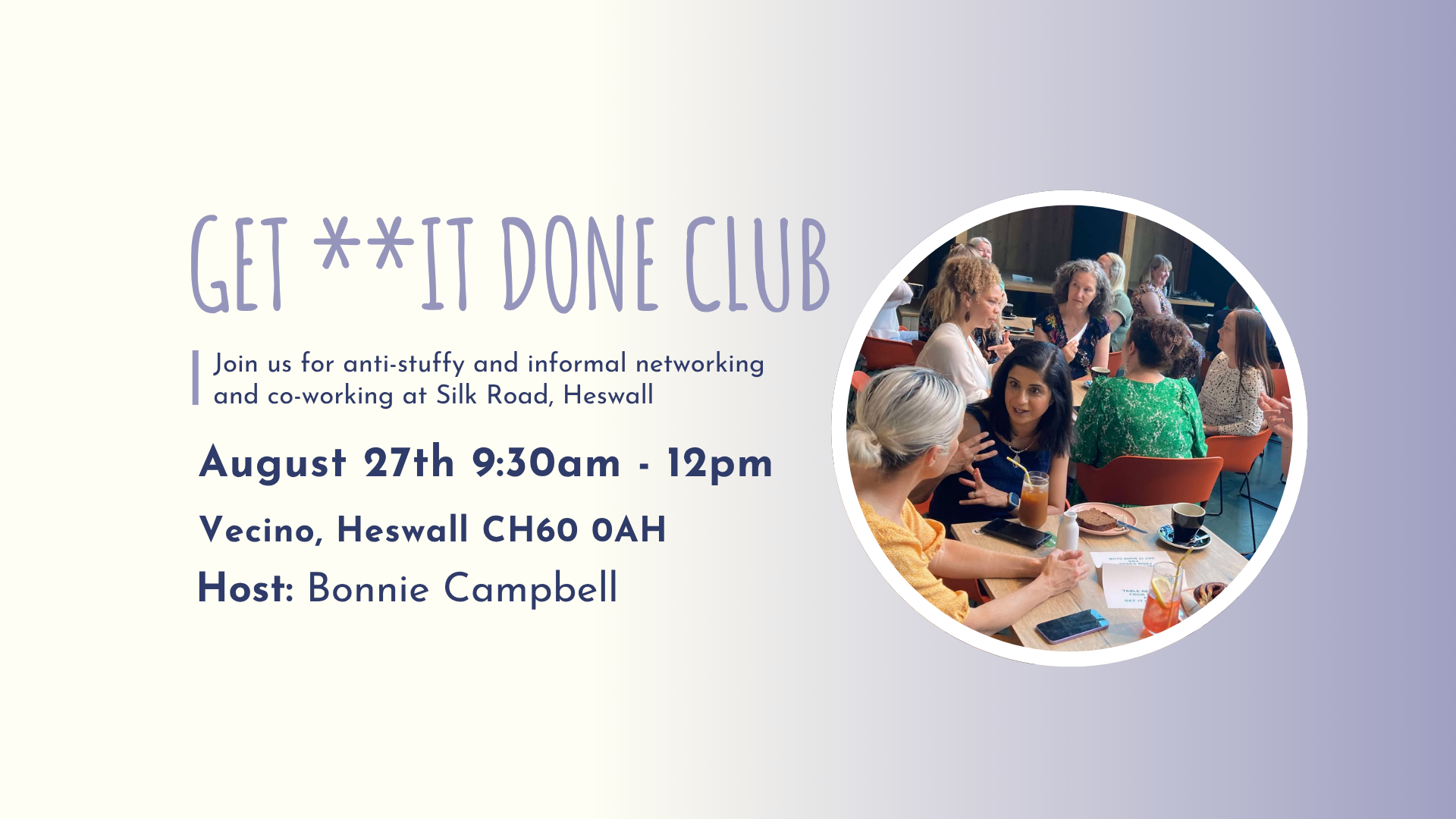 GET **IT DONE CLUB Heswall August