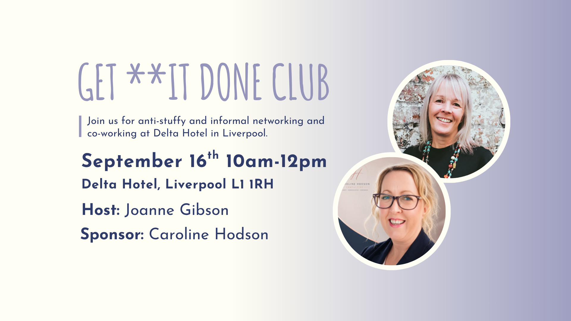 GET **IT DONE CLUB Liverpool - September