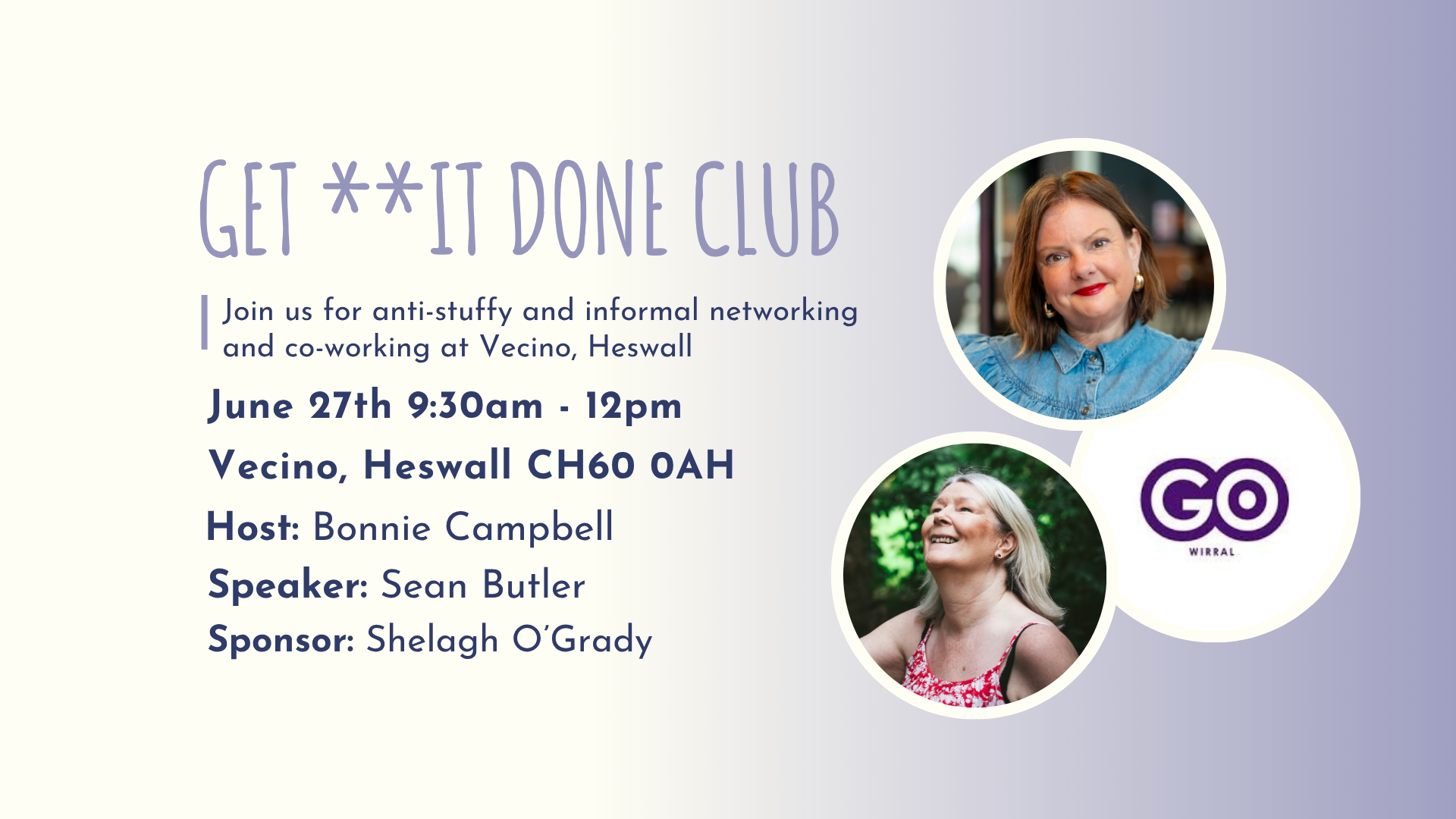 GET **IT DONE CLUB Heswall August