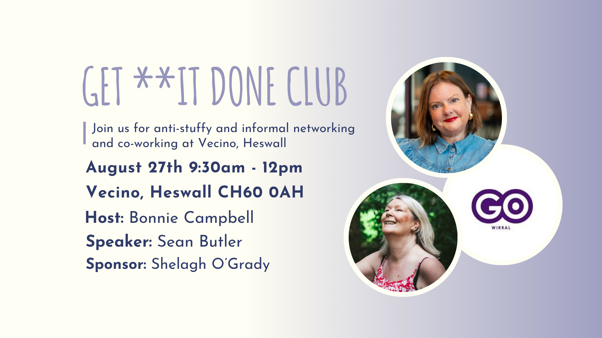 GET **IT DONE CLUB Heswall August