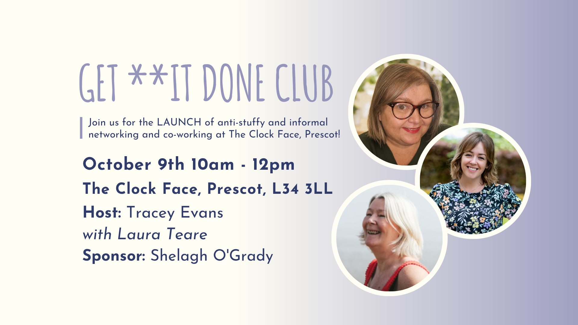 GET **IT DONE CLUB Prescot - October