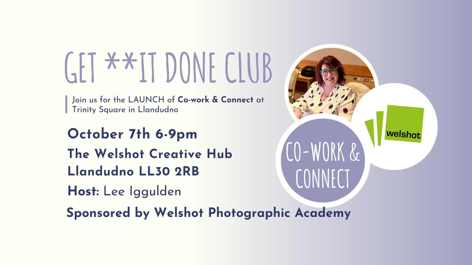 GET **IT DONE CLUB LLANDUDNO CO-WORK AND CONNECT