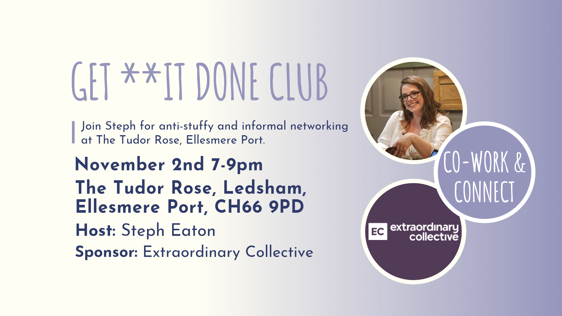 GET **IT DONE CLUB Ellesmere port NOvember