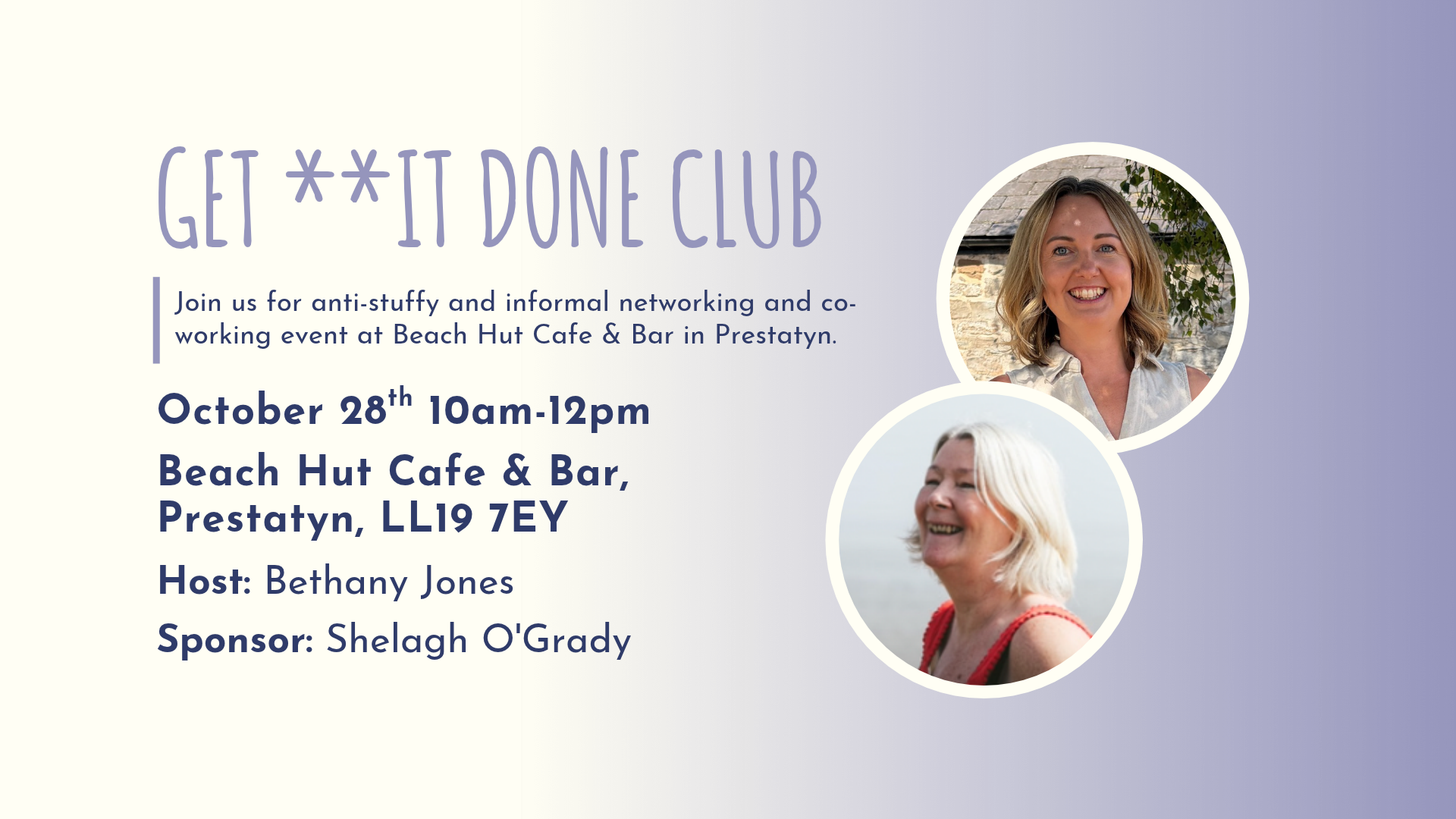 GET **IT DONE CLUB Prestatyn - October