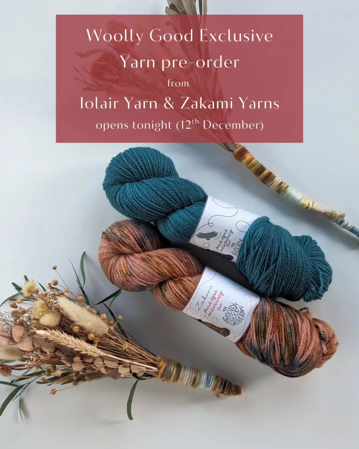 ✨ Festival Yarn Pre-Order Opens Tonight ✨
Our exclusive festival yarn is now ready for pre-order, and we are so pleased to finally share the story behind it.

This year&rsquo;s Designer Competition theme was Community, and we felt deeply inspired to 