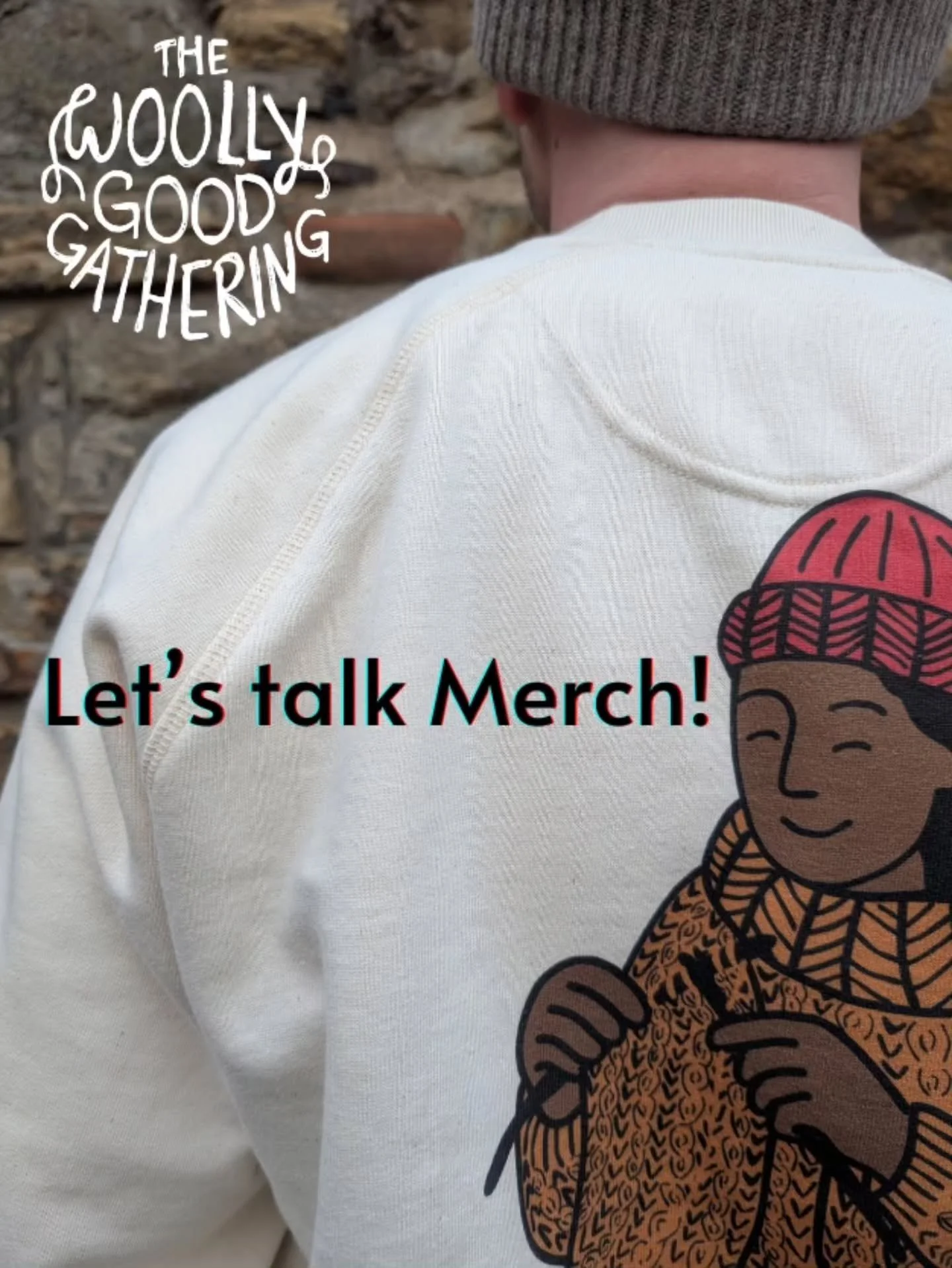 ✨ Let&rsquo;s talk merch ✨

If you haven&rsquo;t seen our Woolly Good Gathering merch yet, now is the perfect time to take a look. Our festival garments are available to pre-order, designed to be worn with love and layered effortlessly with your knit