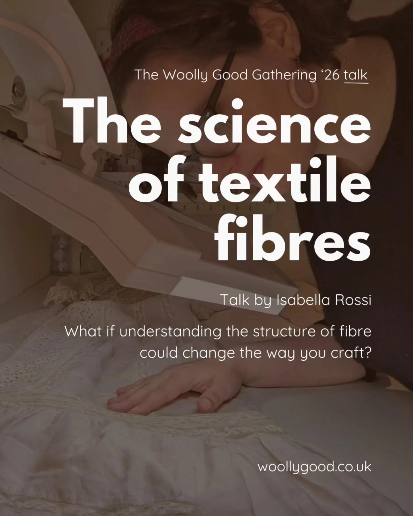 ✨ The Woolly Good Gathering '26 Talk 🧶

We&rsquo;re delighted to welcome Isabella Rossi @rossiconservation to The Woolly Good Gathering with a talk (and a workshop) that connects science and craft in a clear, approachable way. This session will deep