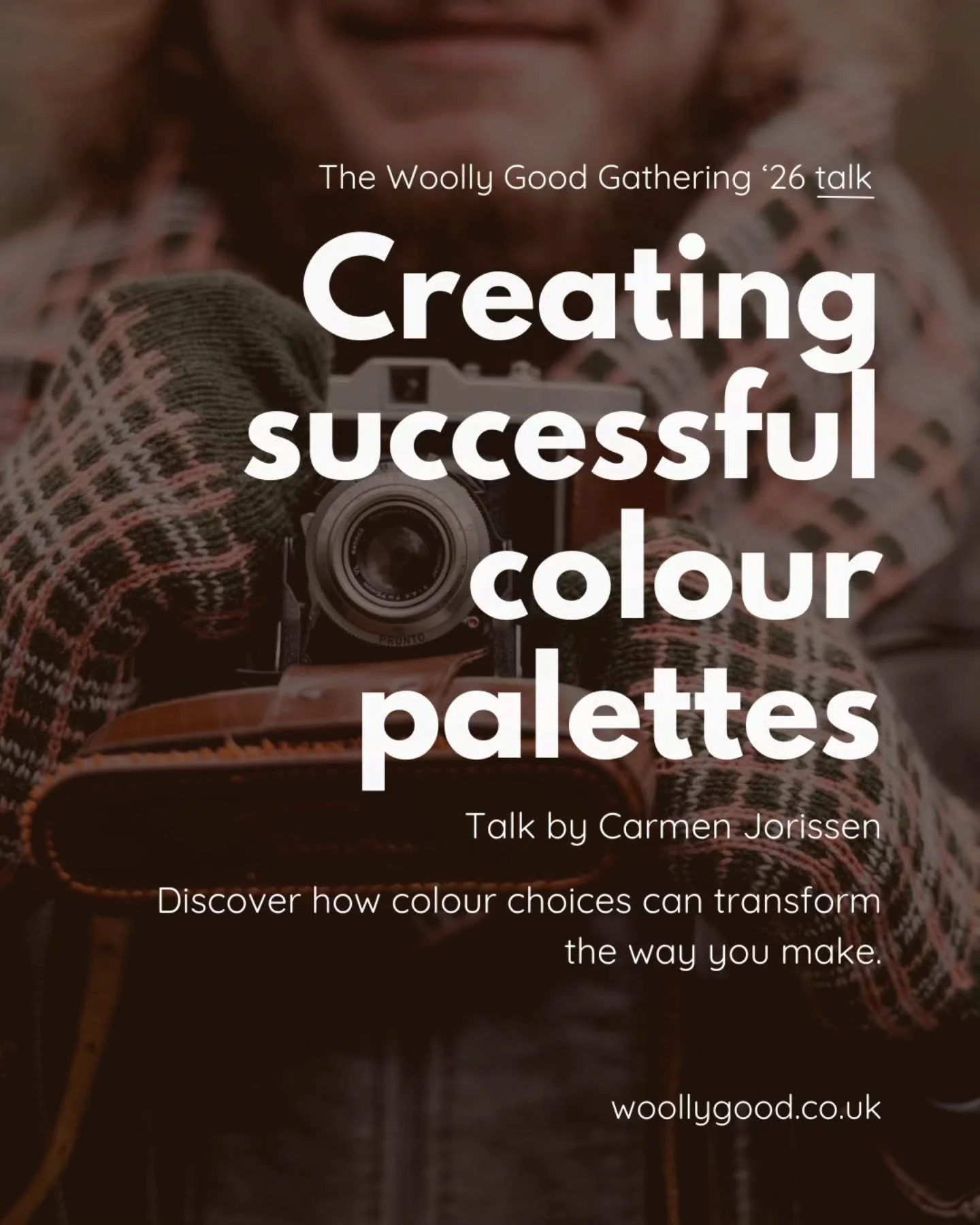 🧶 The Woolly Good Gathering '26 Talk 🧶
 
We&rsquo;re delighted to welcome Carmen Jorissen @newleafdesigns.nl of New Leaf Designs to Woolly Good Gathering. In this lively and practical session, Carmen will guide you through colour theory in a way th