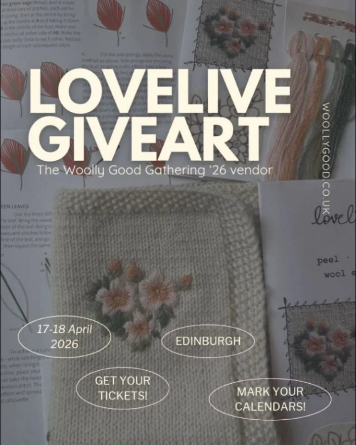 🧶The Woolly Good Gathering &rsquo;26 Vendor🔆

✨ LoveLiveGiveArt @lovelivegiveart

Richa is an Edinburgh-based artist whose creative journey began with hand embroidery, taught by her mother when she was a child. Later training in drawing and paintin