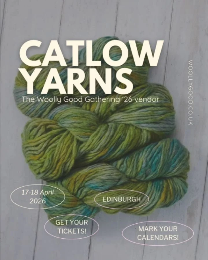 🧶The Woolly Good Gathering &rsquo;26 vendor🔆

✨ Catlow Yarns @catlow_yarns

Catlow Yarns is a small-batch British wool producer based in Pendle, Lancashire, where Georgina raises her own flock of beautiful Gotland sheep.

From field to fibre, every