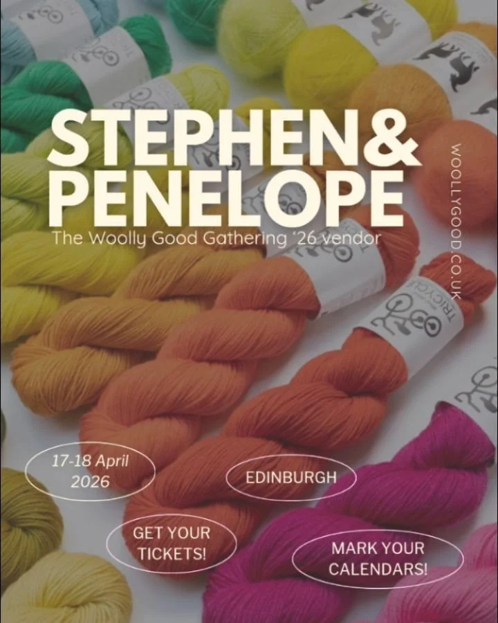 🧶The Woolly Good Gathering &rsquo;26 Vendor🔆

✨ Stephen &amp; Penelope @stephen.and.penelope

We&rsquo;re delighted to welcome Malia from Amsterdam&rsquo;s beloved yarn store Stephen &amp; Penelope to Woolly Good!

She&rsquo;ll be bringing their ex