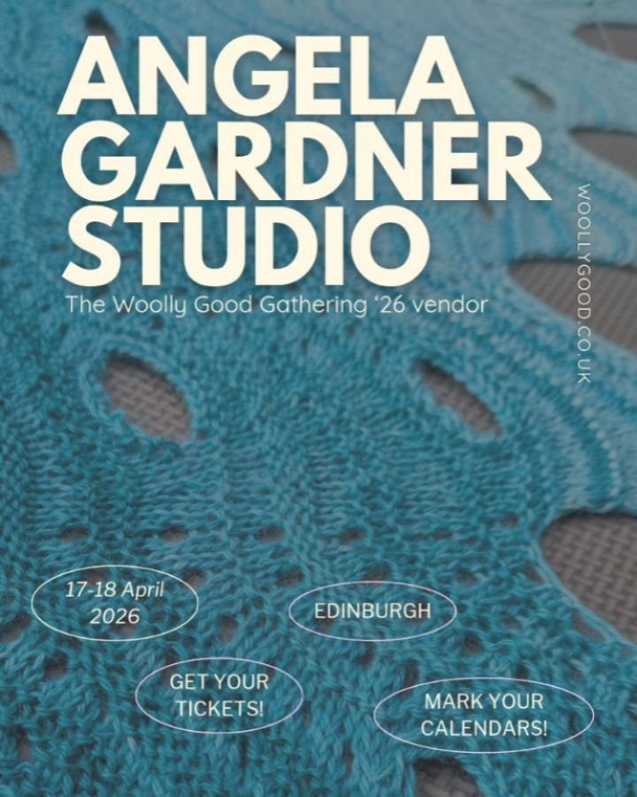 🧶The Woolly Good Gathering &rsquo;26 Vendor🔆

✨ Angela Gardner Studio @angelagardnerstudio

Angela&rsquo;s designs are gently shaped by the textures and colours of water &mdash; flowing, shifting and endlessly inspiring.

Through lace, stripes and 