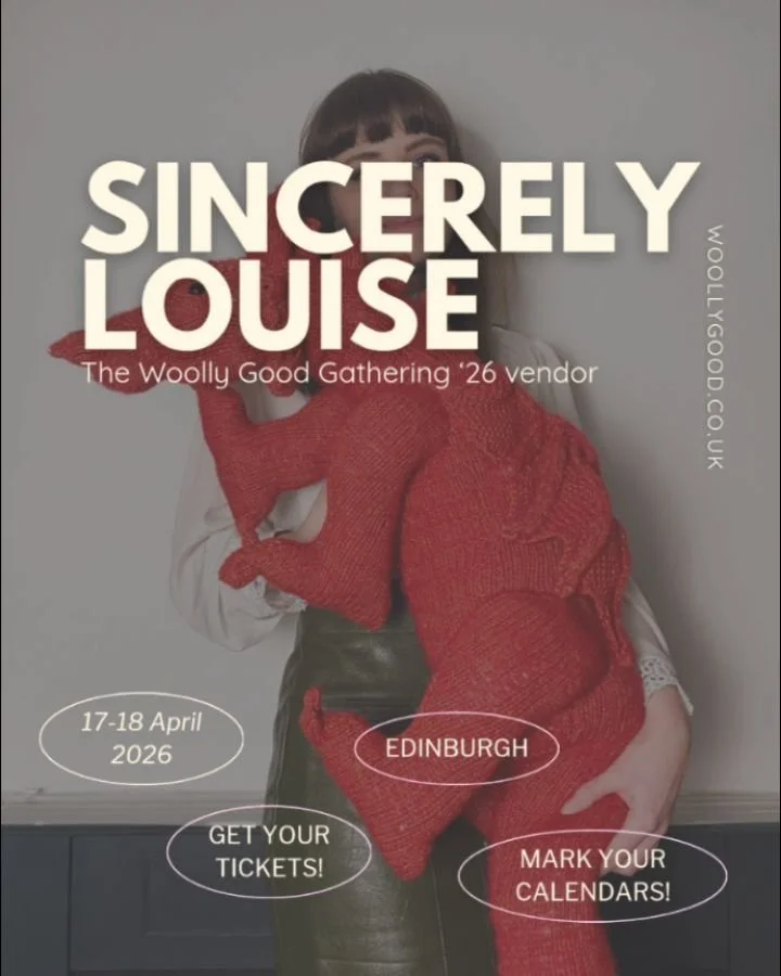 🧶The Woolly Good Gathering &rsquo;26 Vendor🔆

✨ Sincerely Louise @sincerelylouise

Sincerely Louise is an award-winning knitting brand based in Sheffield, known for its wonderfully imaginative, taxidermy-inspired designs.

Blending creativity with 