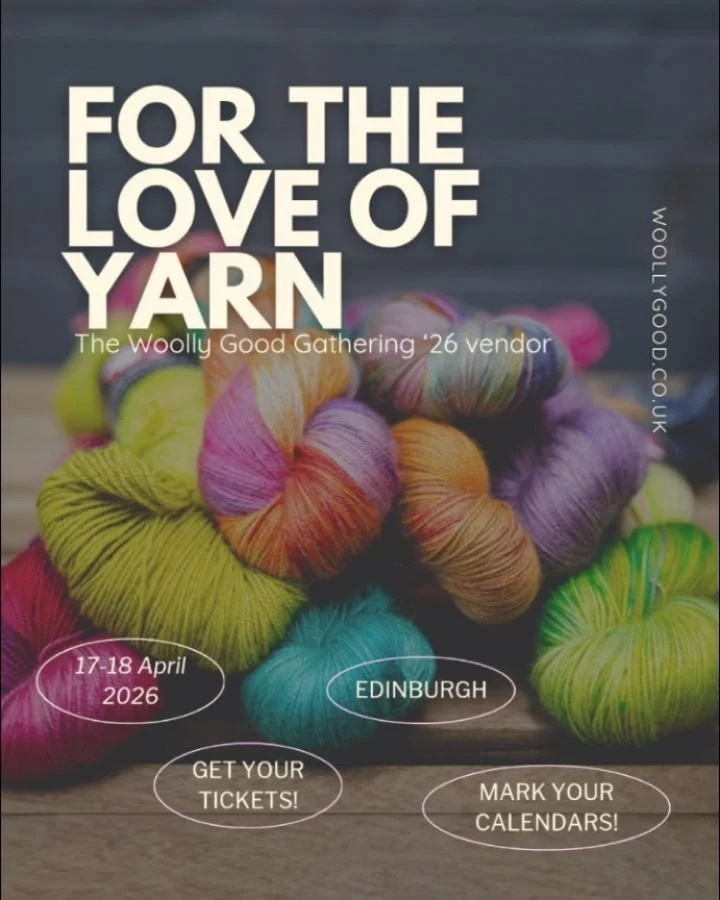 🧶The Woolly Good Gathering &rsquo;26 Vendor🔆

✨ For the Love of Yarn @fortheloveofyarn

Based in Glasgow, For the Love of Yarn is an award-winning, independent hand-dyed yarn brand led by Lisa and her team.

Known for their bold, modern colour pale