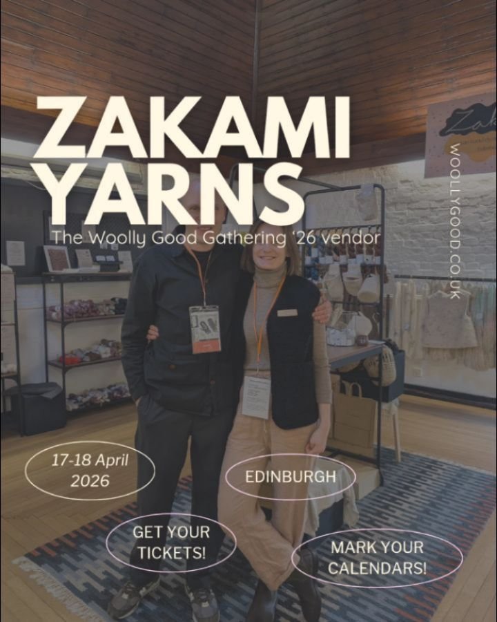 🧶The Woolly Good Gathering &rsquo;26 Vendor🔆

✨ Zakami Yarns @zakamiyarns

Melinda and Gergely, the co-organisers behind The Woolly Good Gathering, will be bringing their hand-dyed yarns to the festival.

Zakami Yarns is known for its carefully cra