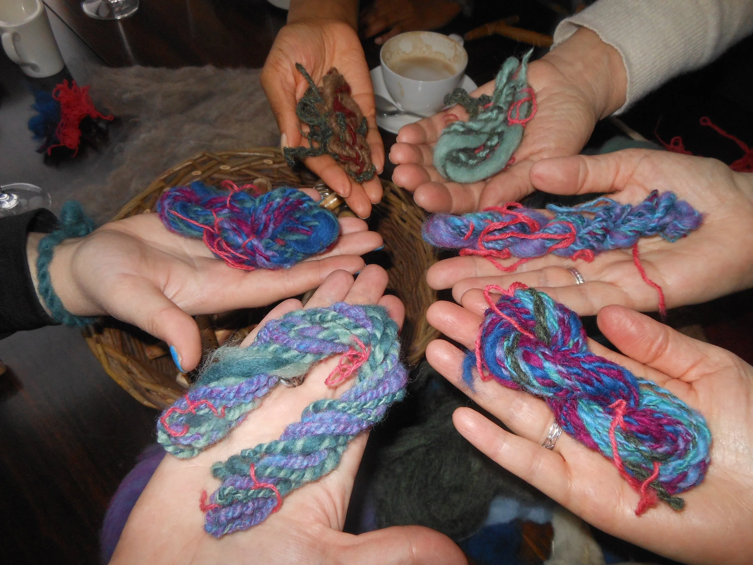 Stick spinning - from fleece to a sample skein of plied hand spun in a morning! with Debbie Zawinski