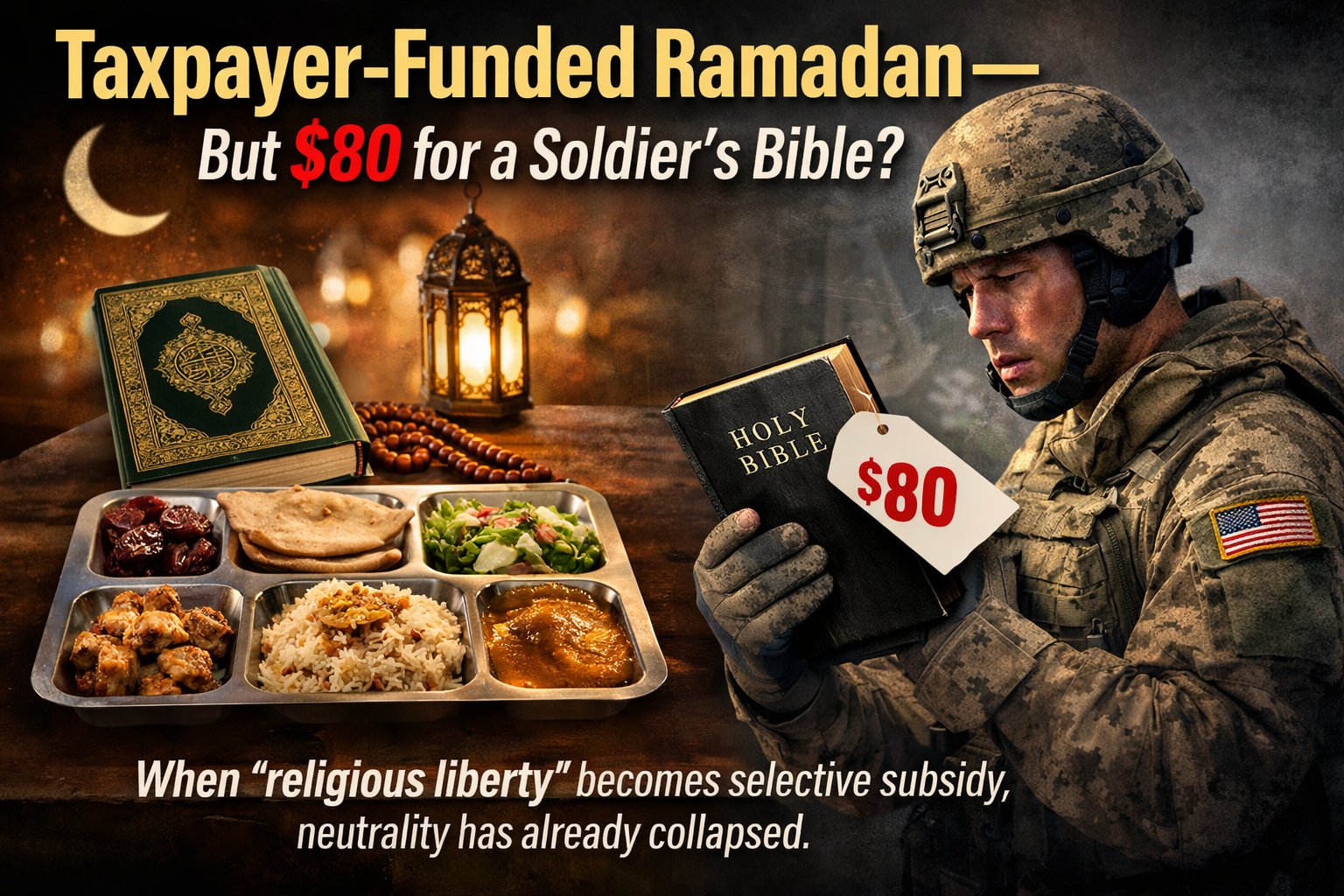 Did Madison Fight a Revolution So We Could Fund Religious Diet Plans?