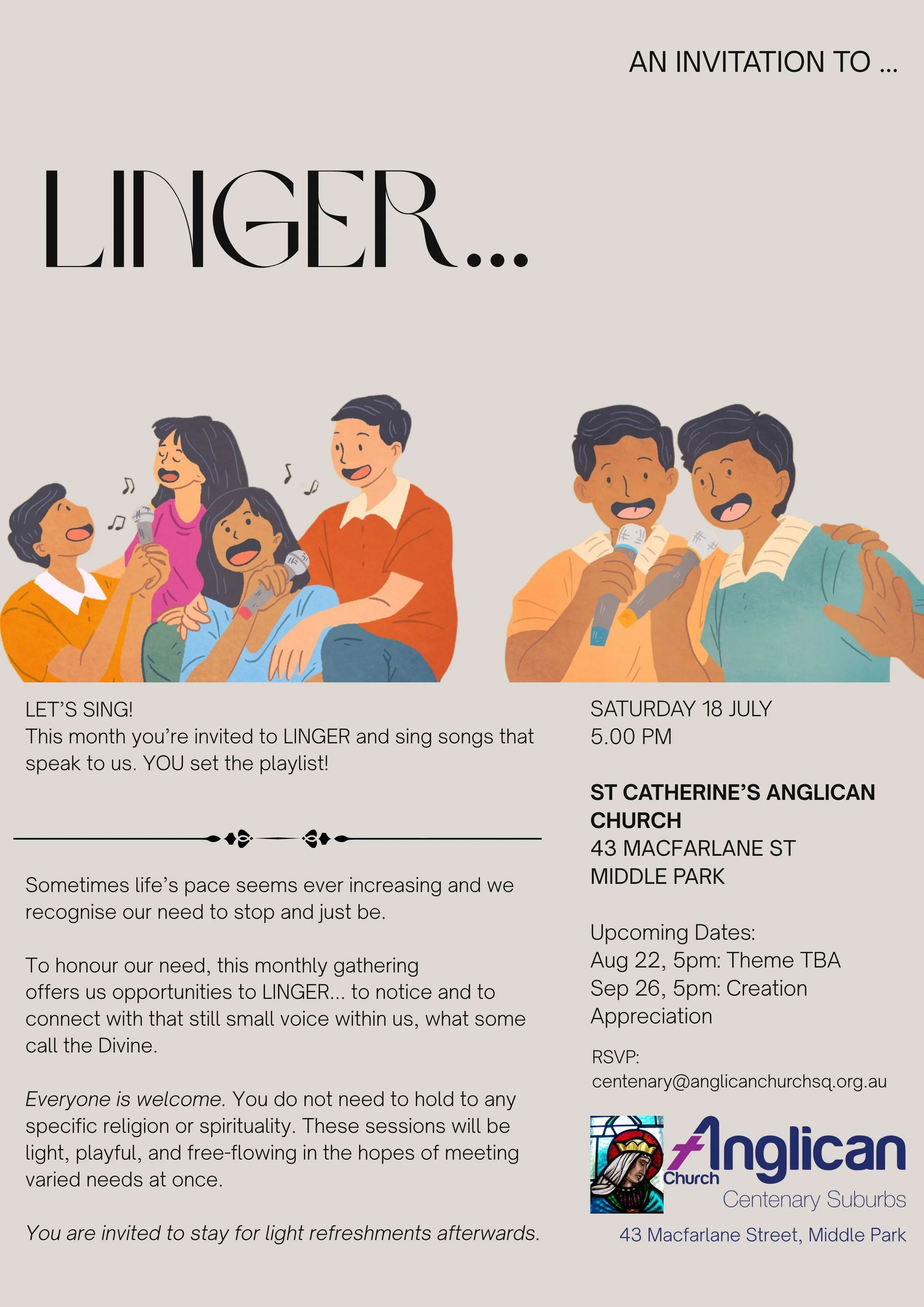 LINGER: Let's Sing