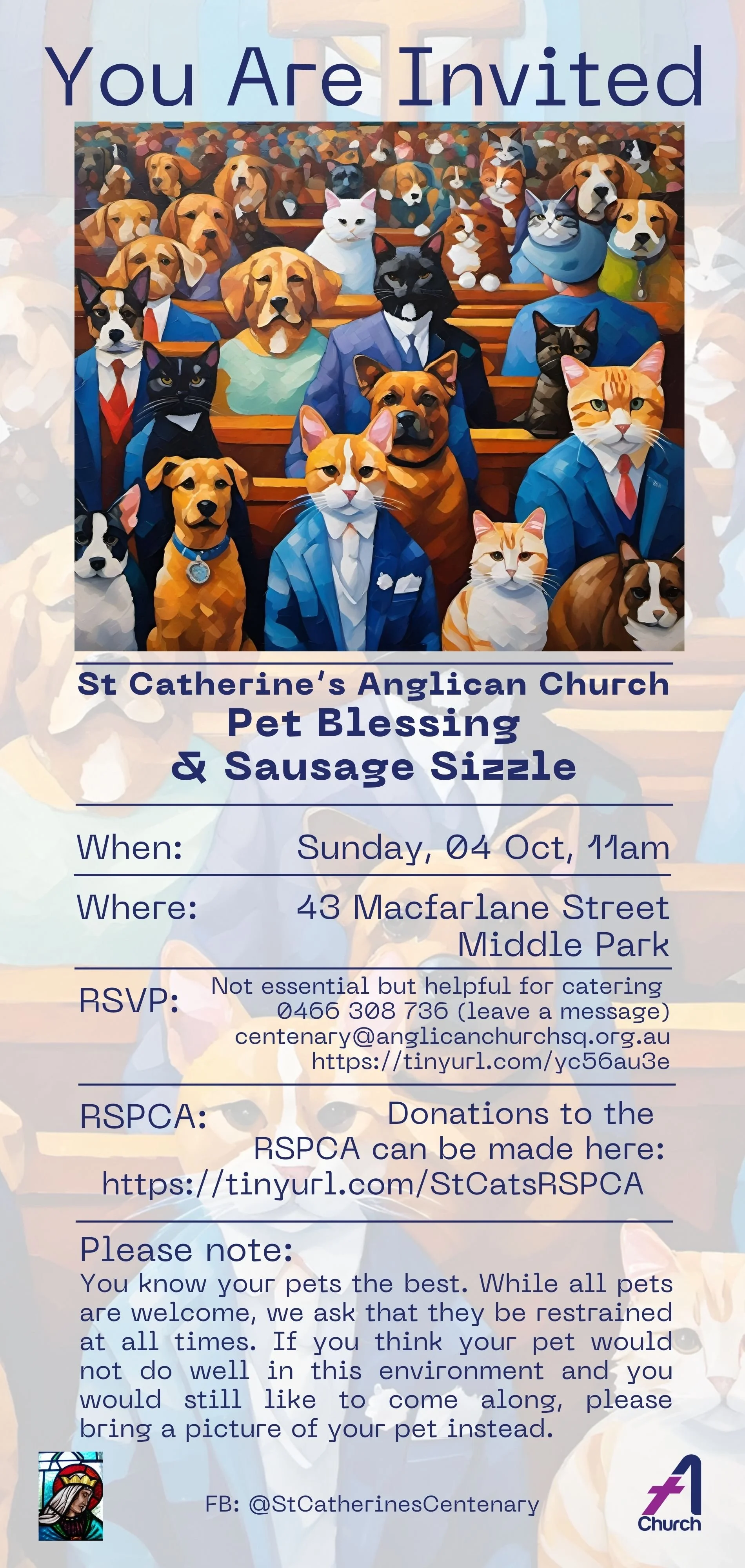 Pet Blessing and Sausage Sizzle