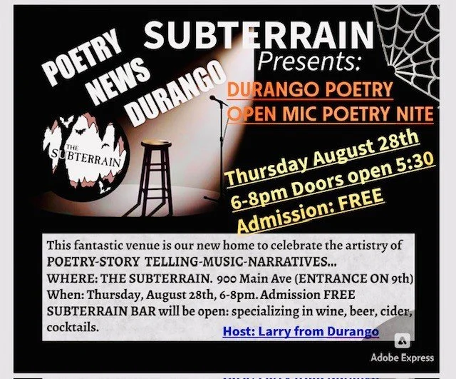 Durango Poetry Open Mic Night