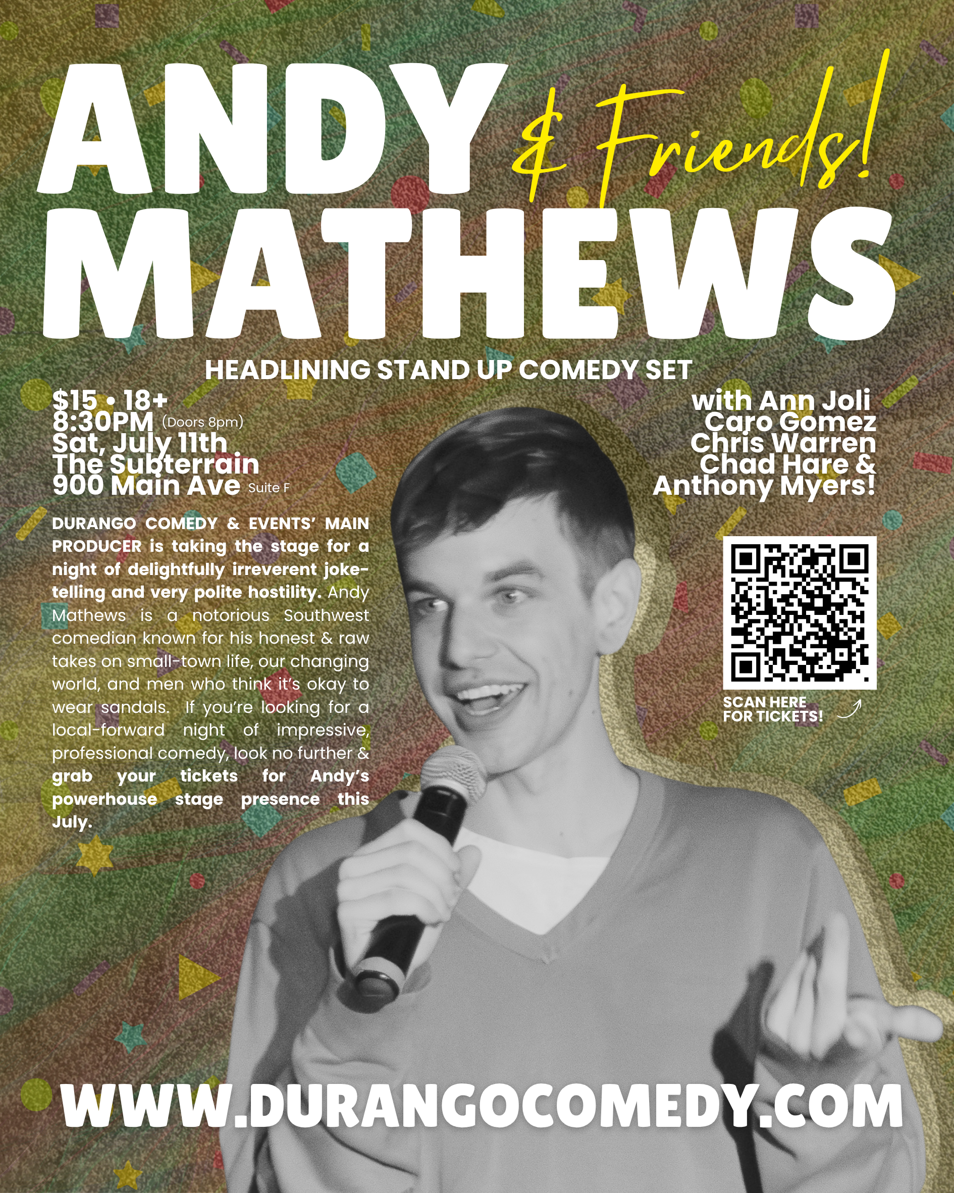 Comedy Show - Andy Mathews and friends