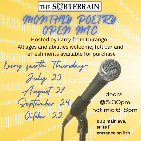 Open Mic Poetry Night