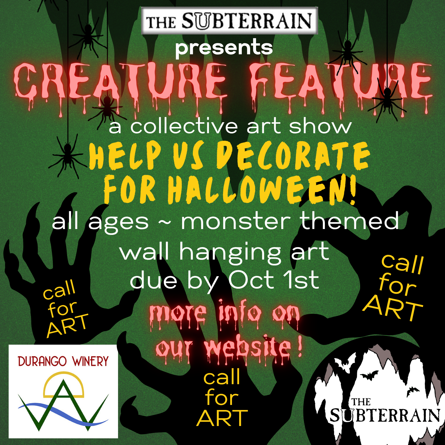 Creature Feature Collective Art Show