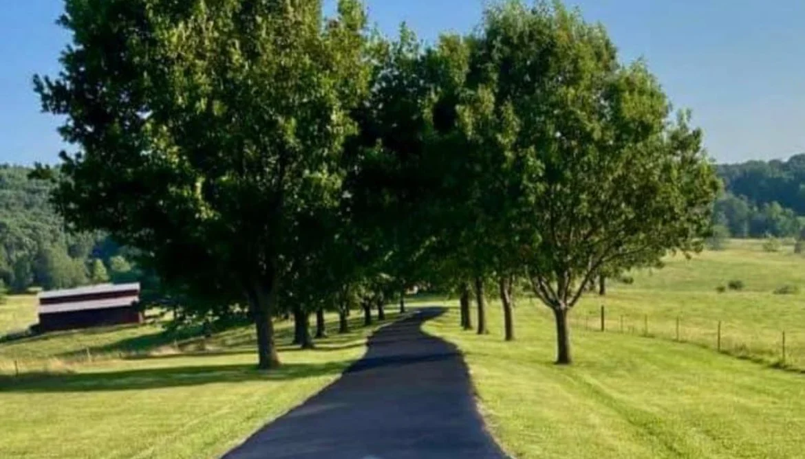 Asphalt driveway seal coating