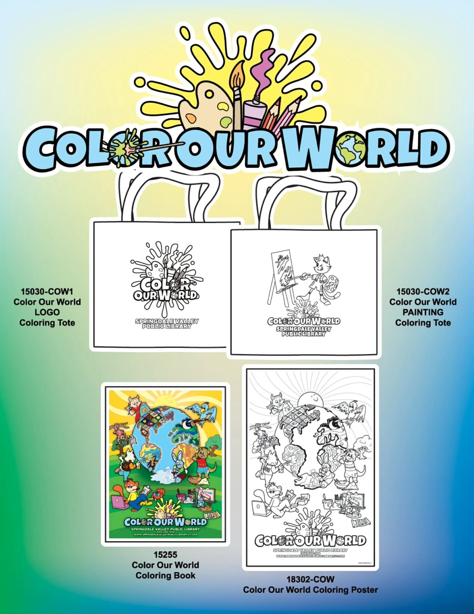 Color Our World - 2023 Summer Reading Program