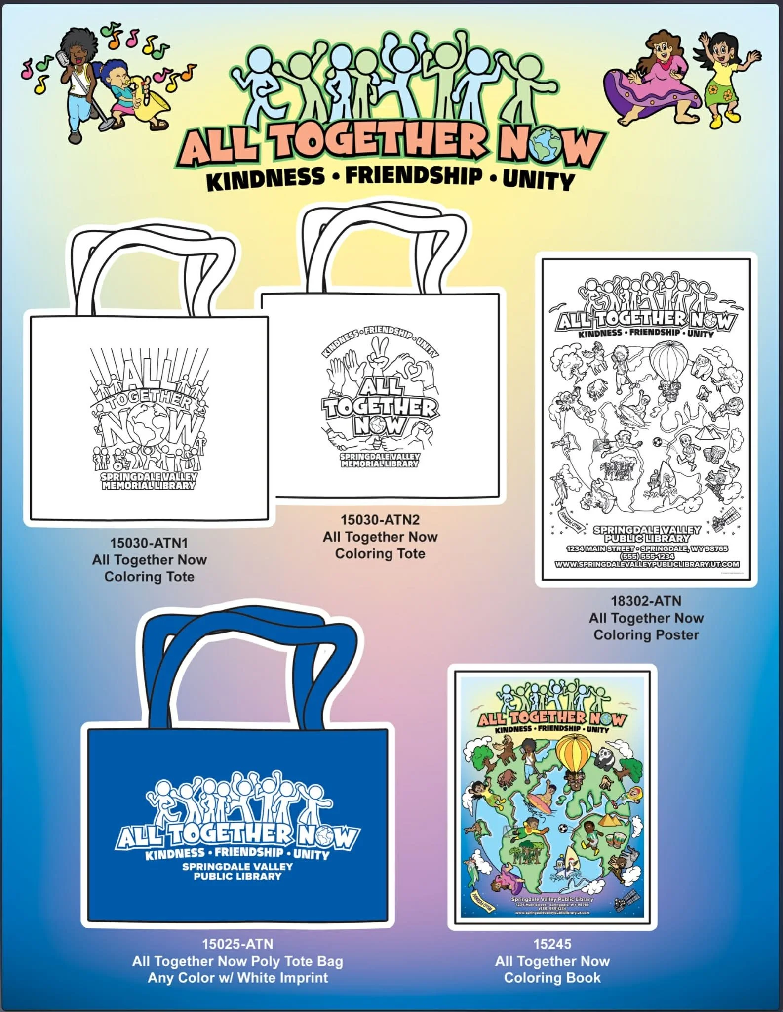 All Together Now - 2023 Reading Program