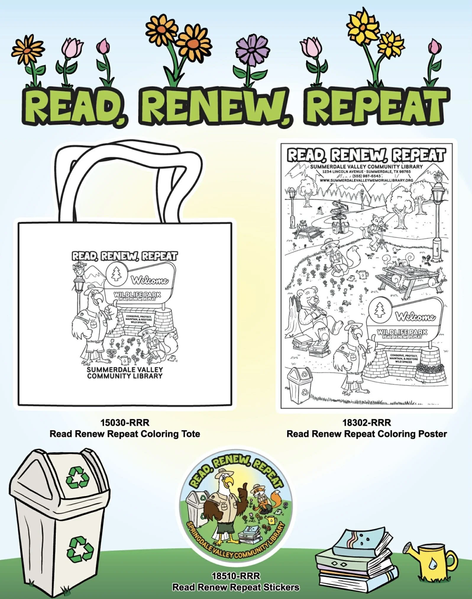 Read, Renew, Repeat - Green Awareness Program 2024