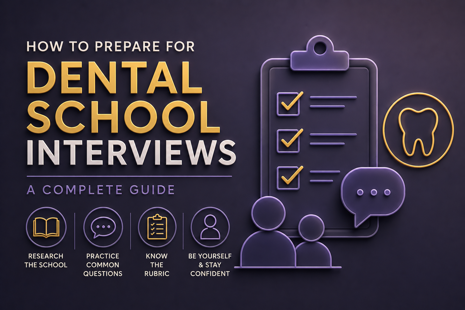 How to Prepare for Dental School Interviews: A Complete Guide