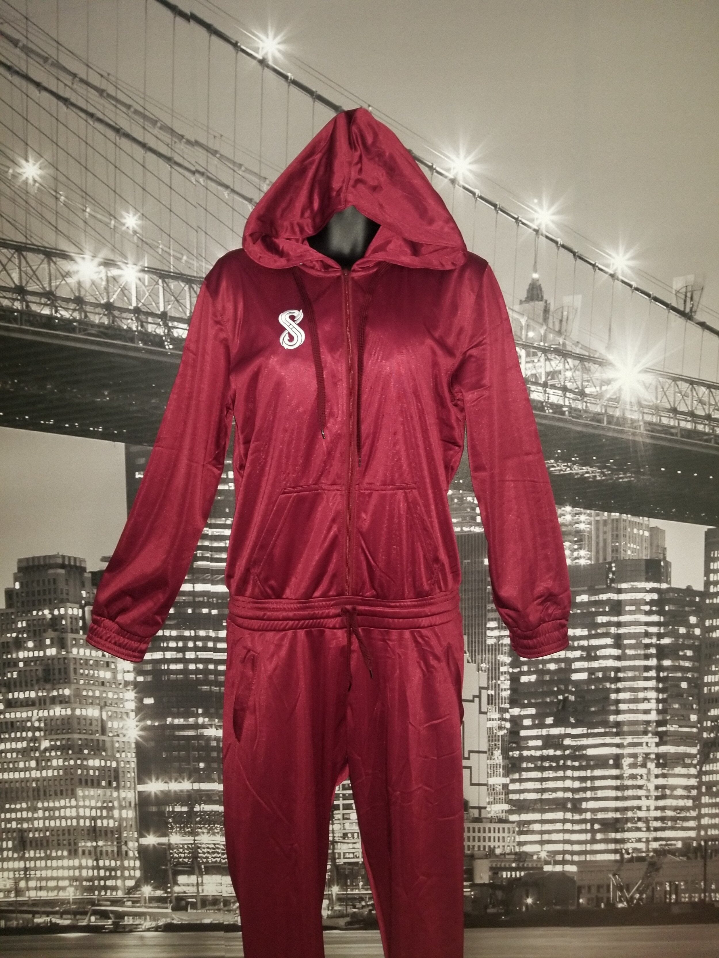 Ladies Hooded Romper