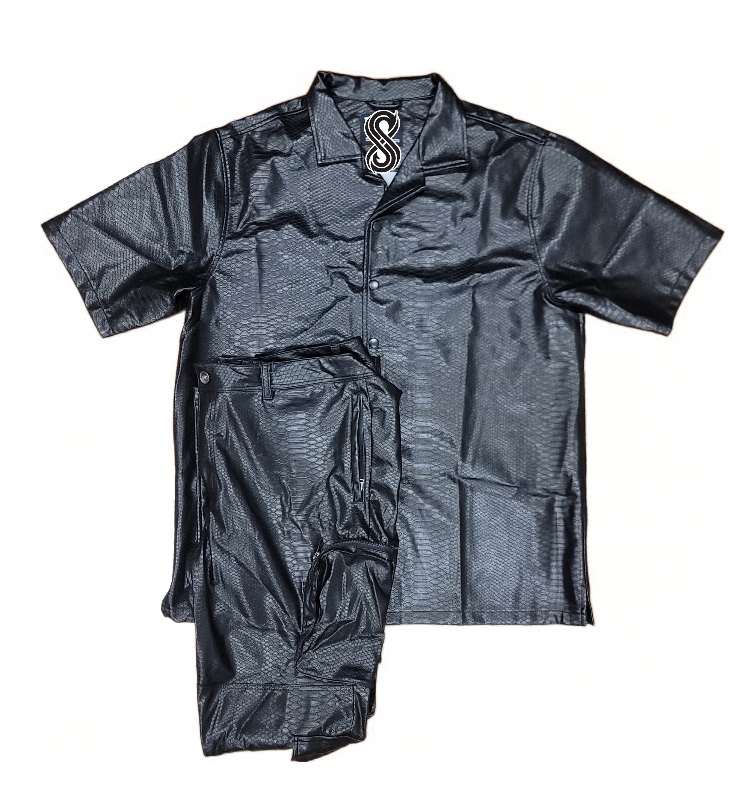 S.D.S. Faux Leather Suit